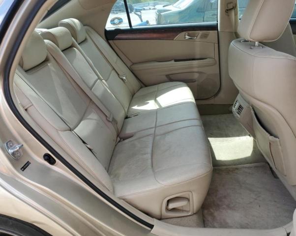 4T1BK3DB6BU375799 - 2011 TOYOTA AVALON BASE 金色 照片 10