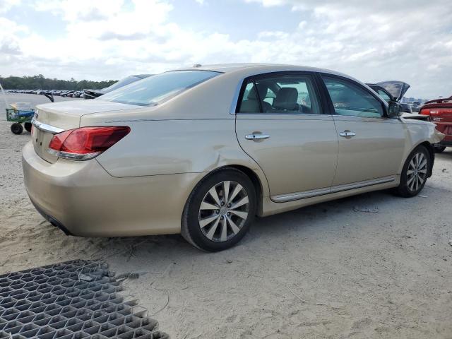 4T1BK3DB6BU375799 - 2011 TOYOTA AVALON BASE GOLD photo 3