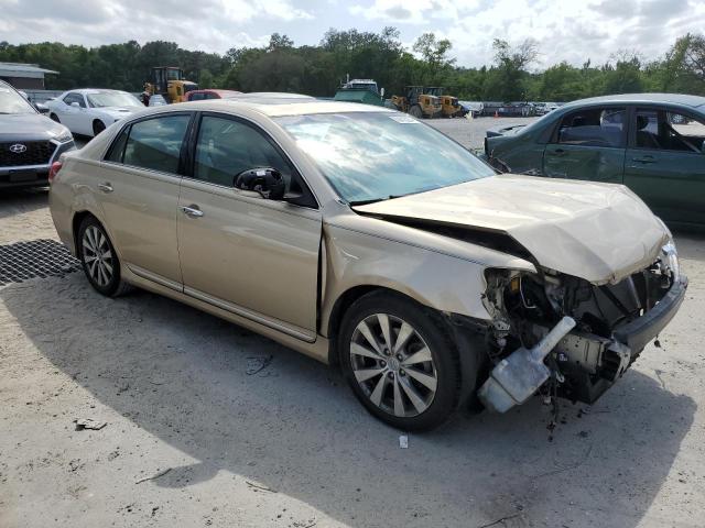 4T1BK3DB6BU375799 - 2011 TOYOTA AVALON BASE GOLD photo 4