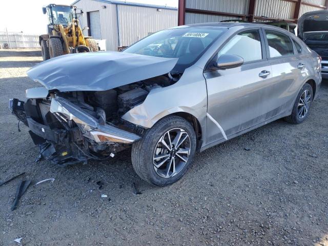 3KPF24ADXNE454803 - 2022 KIA FORTE FE GRAY photo 1