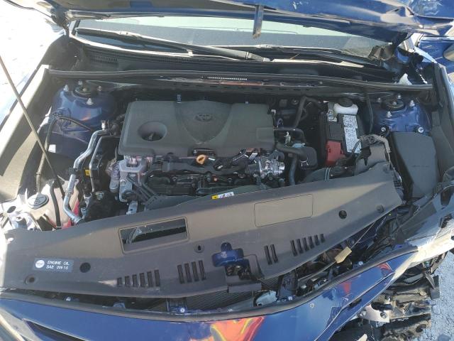 4T1T11AK9RU235630 - 2024 TOYOTA CAMRY SE NIGHT SHADE BLUE photo 11