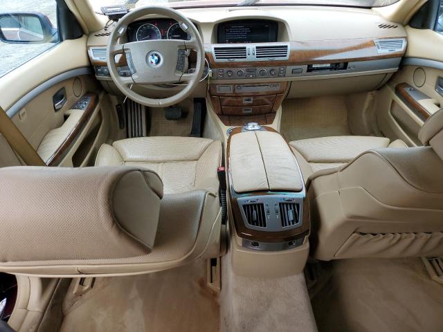 WBAGN63484DS48980 - 2004 BMW 745 LI BURGUNDY photo 8