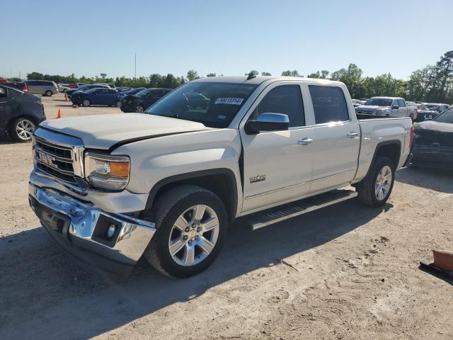 3GTP1VEC1EG521758 - 2014 GMC SIERRA C1500 SLT WHITE photo 1