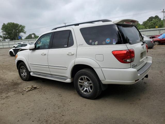 5TDZT34A77S288349 - 2007 TOYOTA SEQUOIA SR5 WHITE photo 2