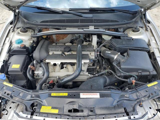 YV1TH59H741356192 - 2004 VOLVO S80 2.5T SILVER photo 11