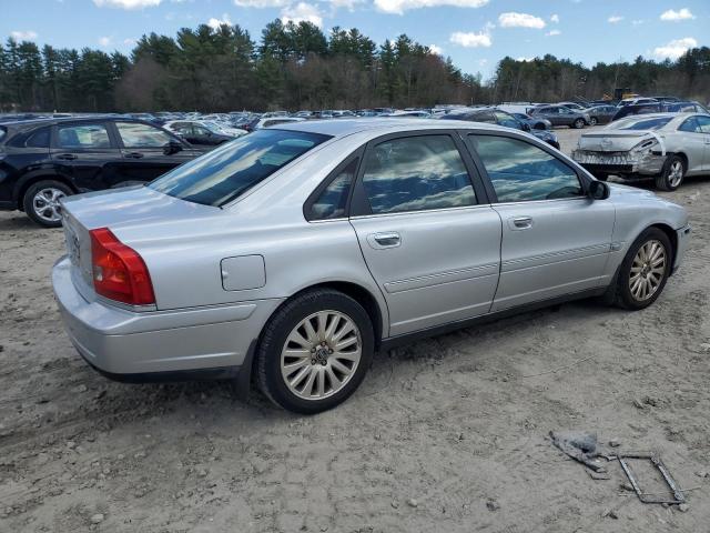 YV1TH59H741356192 - 2004 VOLVO S80 2.5T SILVER photo 3