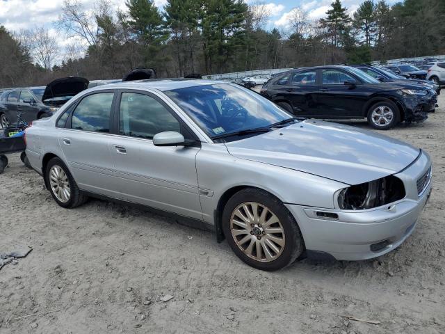 YV1TH59H741356192 - 2004 VOLVO S80 2.5T SILVER photo 4
