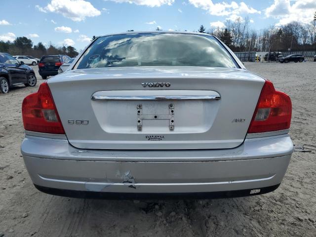 YV1TH59H741356192 - 2004 VOLVO S80 2.5T SILVER photo 6