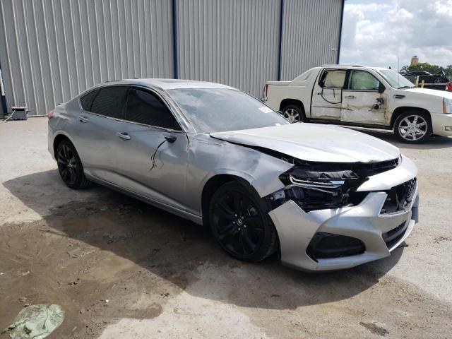 19UUB5F44MA012270 - 2021 ACURA TLX TECHNOLOGY 银色 照片 4