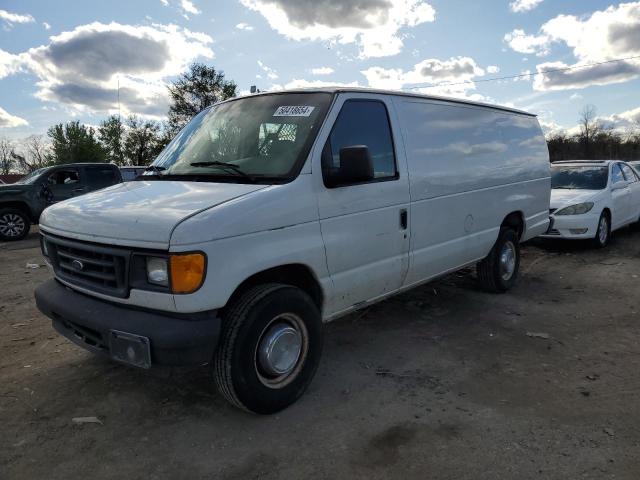 1FTSS34L14HB47878 - 2004 FORD ECONOLINE E350 SUPER DUTY VAN WHITE photo 1