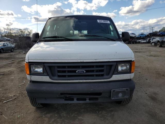 1FTSS34L14HB47878 - 2004 FORD ECONOLINE E350 SUPER DUTY VAN WHITE photo 5