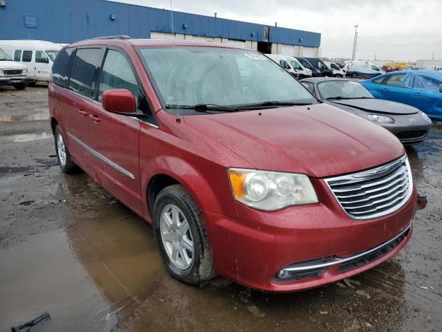 2C4RC1BGXCR326817 - 2012 CHRYSLER TOWN & COU TOURING წითელი ფოტო 4