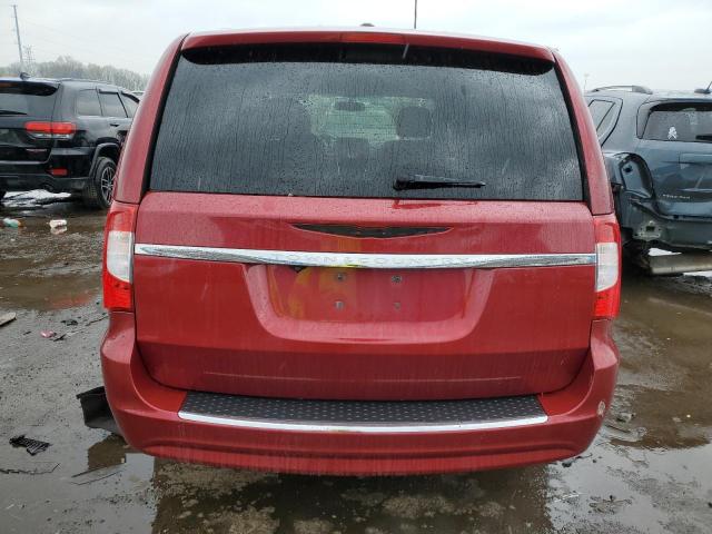 2C4RC1BGXCR326817 - 2012 CHRYSLER TOWN & COU TOURING წითელი ფოტო 6