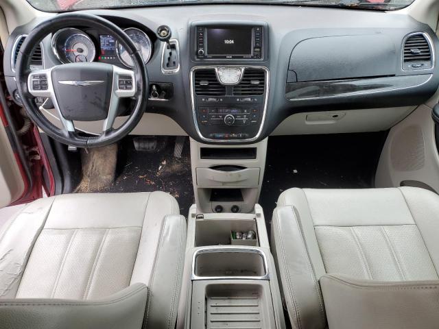 2C4RC1BGXCR326817 - 2012 CHRYSLER TOWN & COU TOURING წითელი ფოტო 8