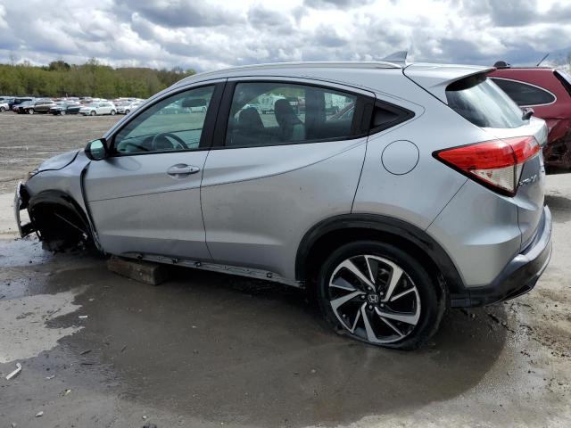 3CZRU6H1XKG711192 - 2019 HONDA HR-V SPORT SILVER photo 2