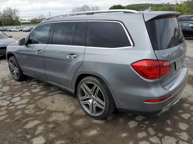 4JGDF7CE1EA280220 - 2014 MERCEDES-BENZ GL 450 4MATIC GRAY photo 2