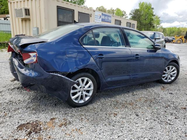 3VWD17AJ5EM399942 - 2014 VOLKSWAGEN JETTA SE BLUE photo 3