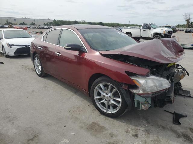 1N4AA5AP0AC839520 - 2010 NISSAN MAXIMA S BURGUNDY photo 4