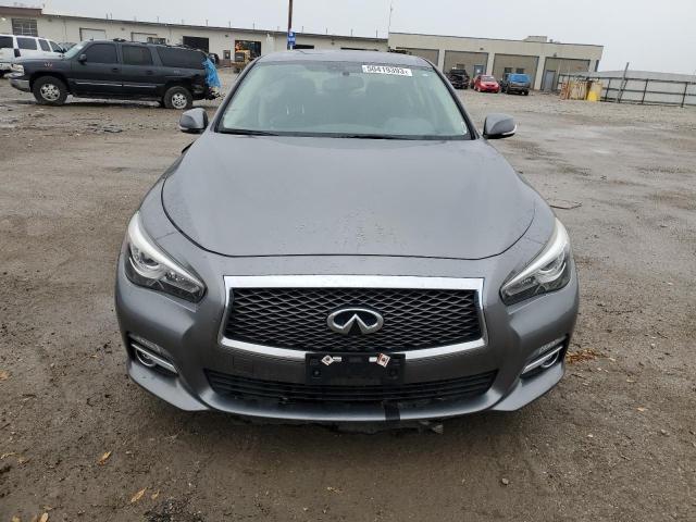 JN1EV7AR2HM834453 - 2017 INFINITI Q50 PREMIUM GRAY photo 5