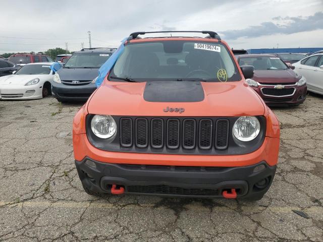 ZACCJBCB4HPF47328 - 2017 JEEP RENEGADE TRAILHAWK ORANGE photo 5