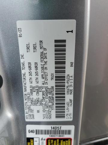 5TFNA5DB0PX075200 - 2023 TOYOTA TUNDRA CREWMAX PLATINUM Silber Foto 13