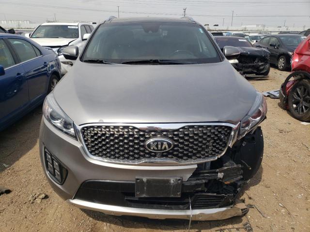 5XYPKDA51HG307161 - 2017 KIA SORENTO SX GRAY photo 5