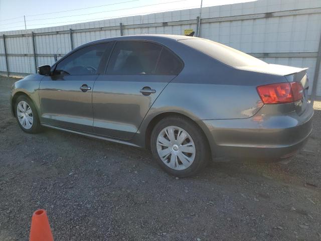 3VWD07AJ2EM241402 - 2014 VOLKSWAGEN JETTA SE GRAY photo 2