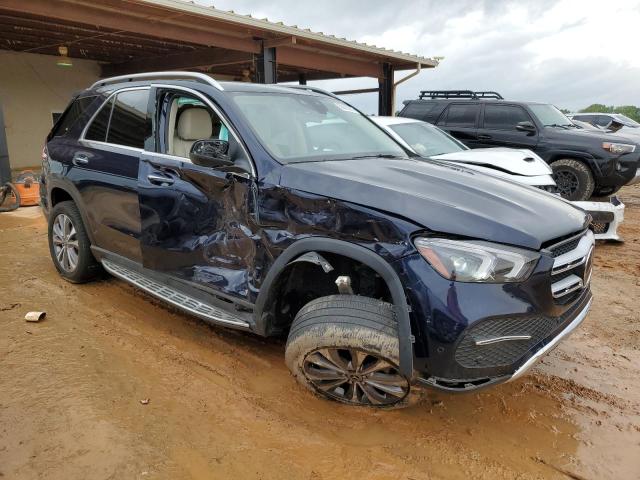 4JGFB4KB2NA754718 - 2022 MERCEDES-BENZ GLE 350 4MATIC BLUE photo 4