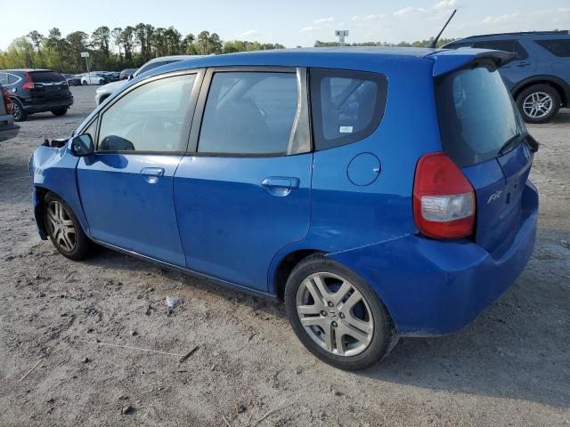 JHMGD38617S062145 - 2007 HONDA FIT S 蓝色 照片 2