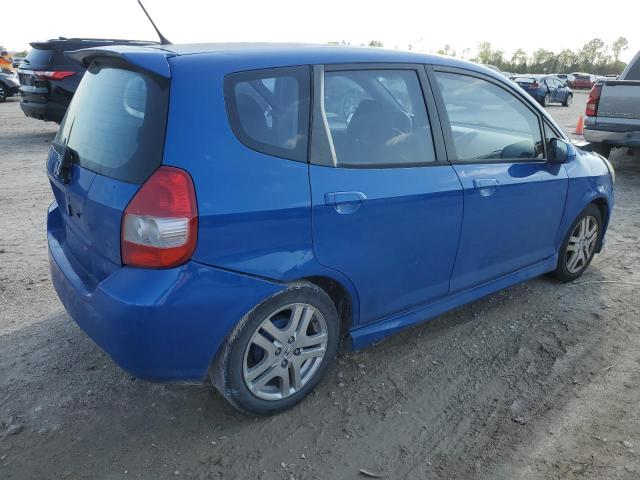 JHMGD38617S062145 - 2007 HONDA FIT S 蓝色 照片 3
