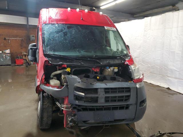 3C6URVJG9JE108231 - 2018 RAM PROMASTER 3500 HIGH წითელი ფოტო 5