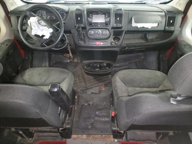 3C6URVJG9JE108231 - 2018 RAM PROMASTER 3500 HIGH წითელი ფოტო 8