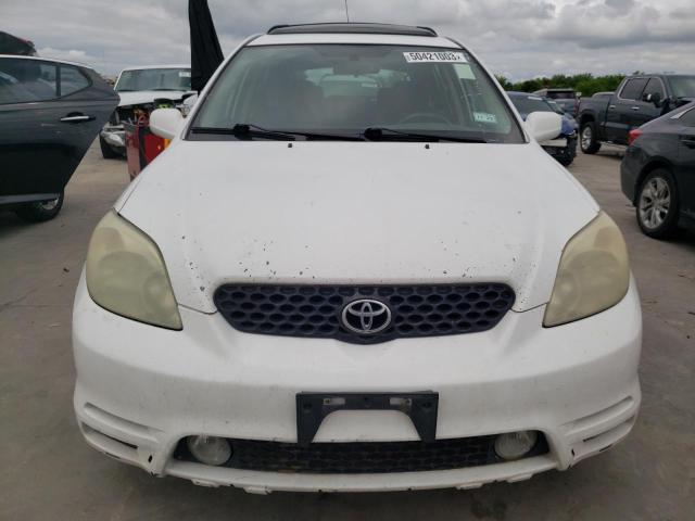 2T1KR32E14C249539 - 2004 TOYOTA COROLLA MA XR WHITE photo 5