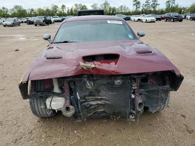 2C3CDZFJ3KH581485 - 2019 DODGE CHALLENGER R/T SCAT PACK YELLOW photo 5