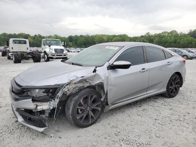 2HGFC2F81LH559259 - 2020 HONDA CIVIC SPORT SILVER photo 1