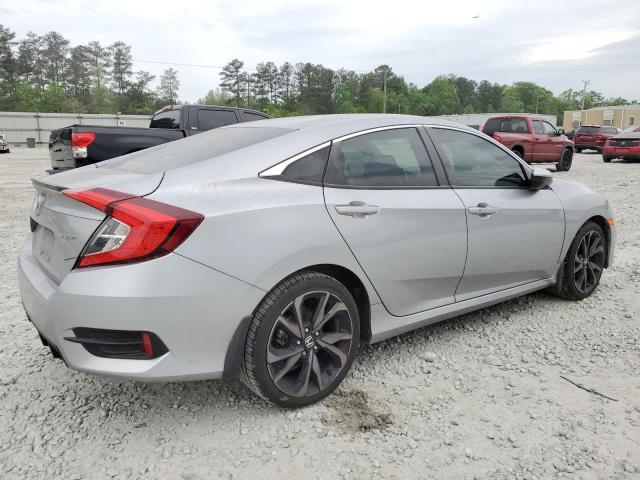 2HGFC2F81LH559259 - 2020 HONDA CIVIC SPORT SILVER photo 3