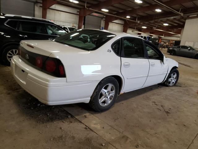 2G1WF55E859298443 - 2005 CHEVROLET IMPALA WHITE photo 3