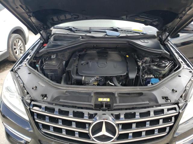 4JGDA5HB9CA032750 - 2012 MERCEDES-BENZ ML 350 4MATIC BLACK photo 12