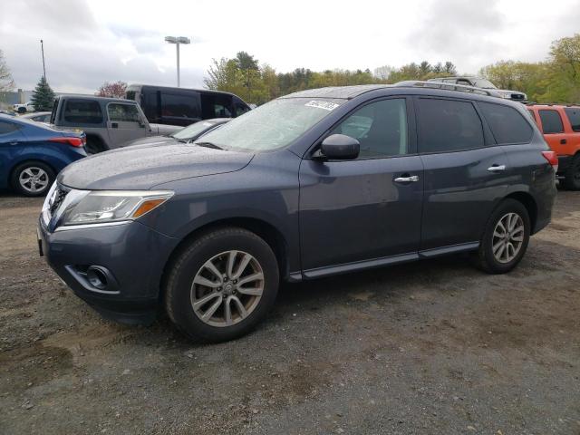 5N1AR2MM0EC694273 - 2014 NISSAN PATHFINDER S ნაცრისფერი ფოტო 1