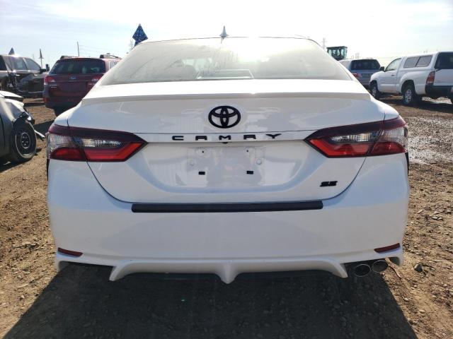 4T1S11AK2PU749859 - 2023 TOYOTA CAMRY SE NIGHT SHADE WHITE photo 6
