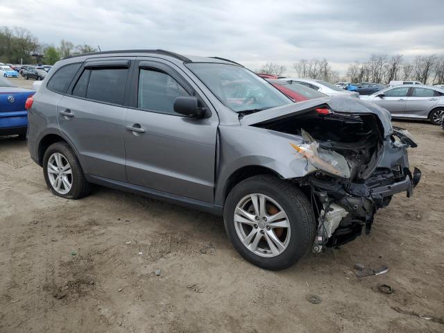 5NMSG3AB4AH402319 - 2010 HYUNDAI SANTA FE GLS GRAY photo 4