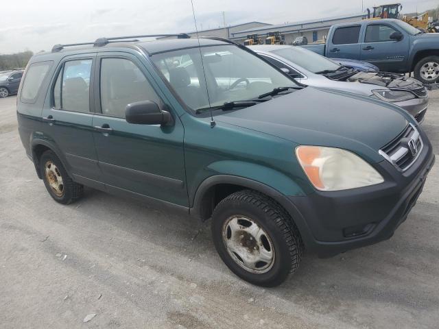 JHLRD78594C047247 - 2004 HONDA CR-V LX GREEN photo 4