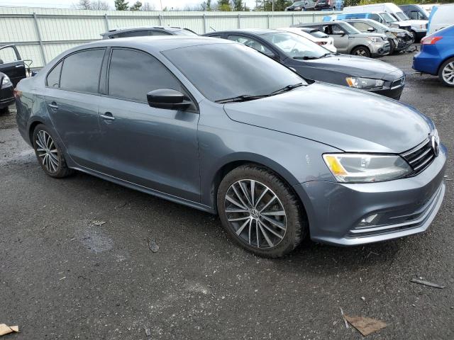 3VWD17AJXGM237467 - 2016 VOLKSWAGEN JETTA SPORT GRAY photo 4