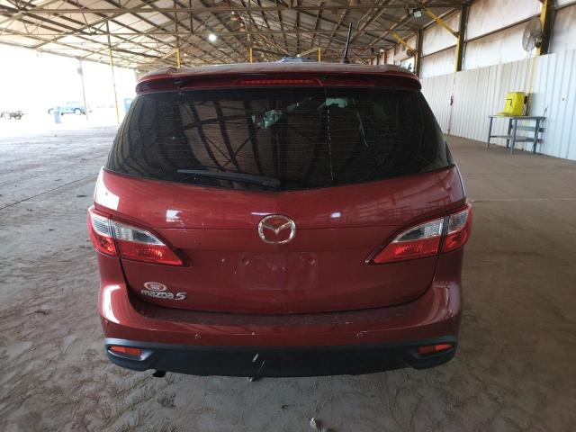 JM1CW2CL1E0169075 - 2014 MAZDA 5 TOURING RED photo 6