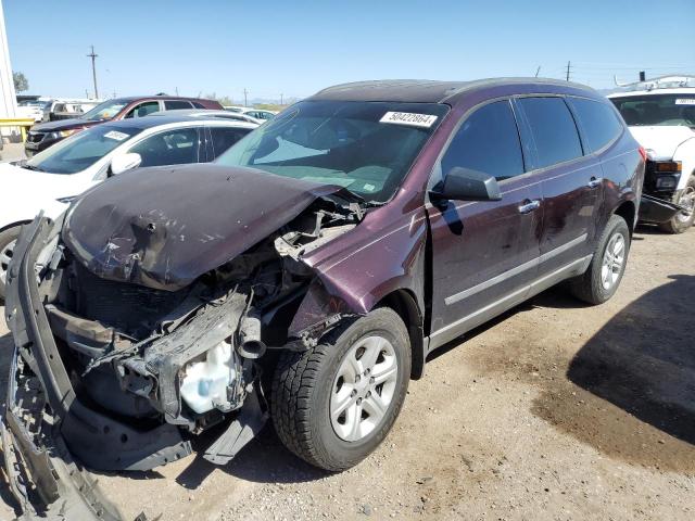 1GNLREED2AS100352 - 2010 CHEVROLET TRAVERSE LS PURPLE photo 1