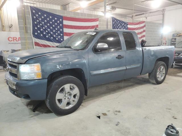 1GCSKSE32AZ269907 - 2010 CHEVROLET SILVERADO K1500 LT GRAY photo 1