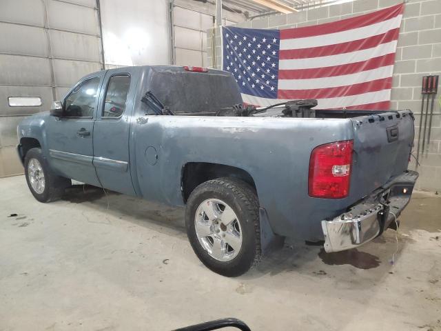 1GCSKSE32AZ269907 - 2010 CHEVROLET SILVERADO K1500 LT GRAY photo 2