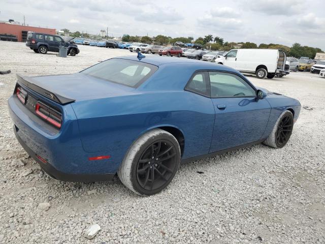 2C3CDZFJ8NH238305 - 2022 DODGE CHALLENGER R/T SCAT PACK BLUE photo 3