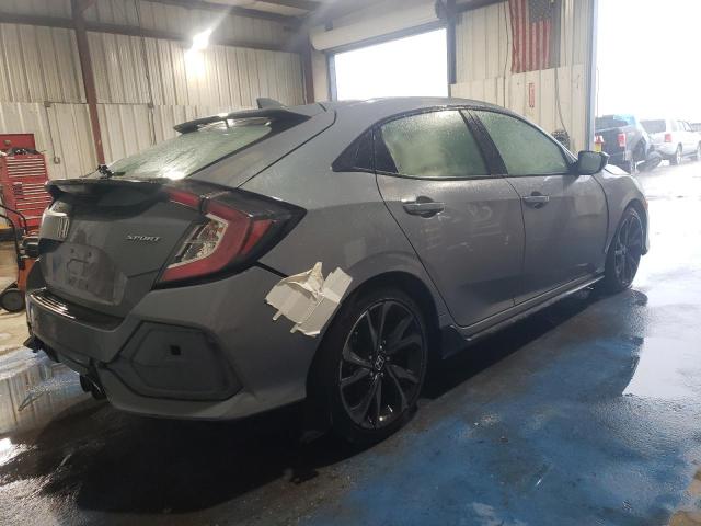 SHHFK7H46KU207421 - 2019 HONDA CIVIC SPORT GRAY photo 3