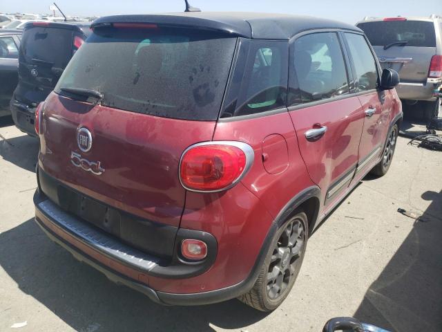 ZFBCFADH7GZ038268 - 2016 FIAT 500L TREKKING MAROON photo 3